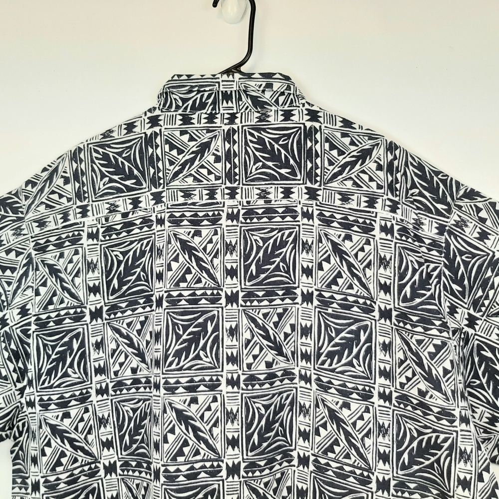 Slazenger Men's Tribal Hawaiian Button-Down Linen Blend Shirt Size XXL Resort - Picture 11 of 15